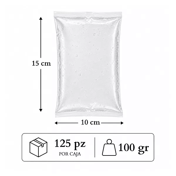 Gel Refrigerante 100Gr con 125pz