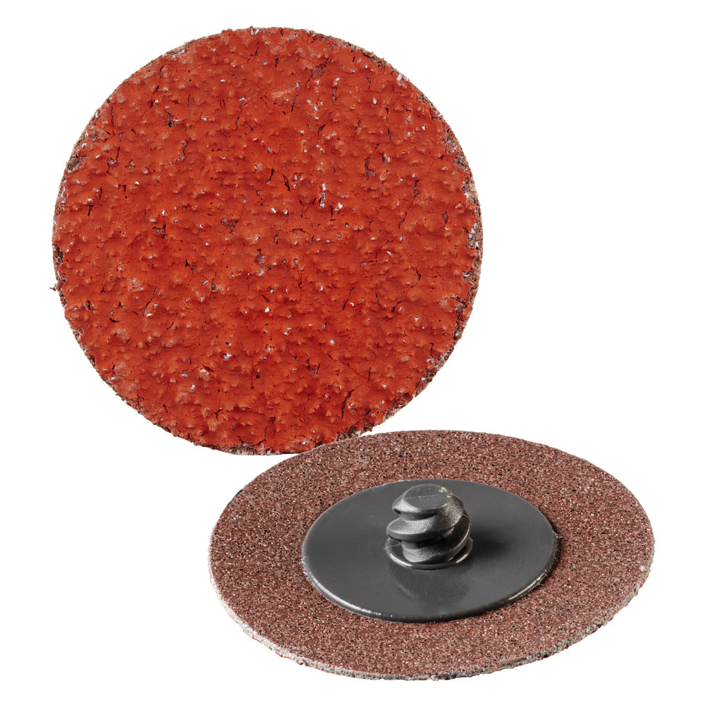 75mm, 60 Grit, Ceramic R Type Quick Change Disc - Pack of 50