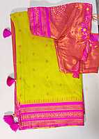 F19: Ready To Ship Beautiful Paithani Saree With Stitched Blouse F19: Ready To Ship Beautiful Paithani Saree With Stitched Blouse