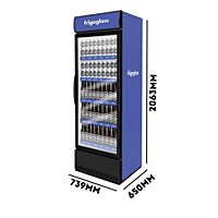 Frigoglass Visi Cooler VG1D600-613 liters