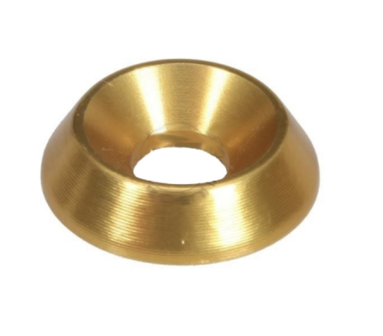 WILDKART M8 aluminum countersunk washer (19 x 8 mm)-Black