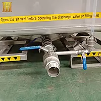 Contenedores IBC de acero inoxidable de 1000 litros