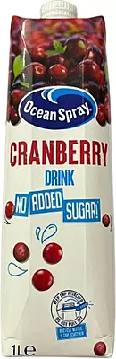 Ocean Spray-Cranberry Drink No Added Sugar-1Lt