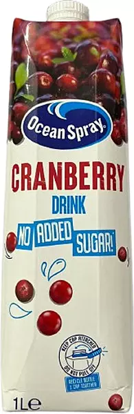 Ocean Spray-Cranberry Drink No Added Sugar-1Lt