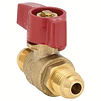 3/8" Flare Shut Off Ball Valve