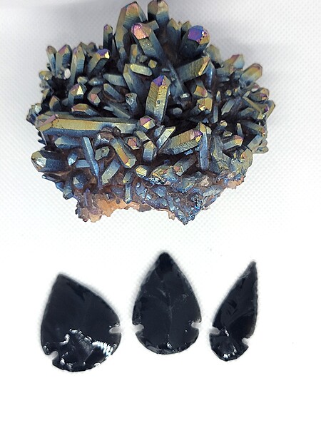 Obsidian Arrowheads