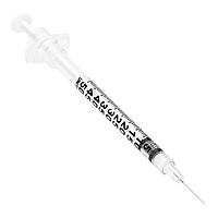Sol-Care® Safety Insulin Syringe, Fixed Needle
