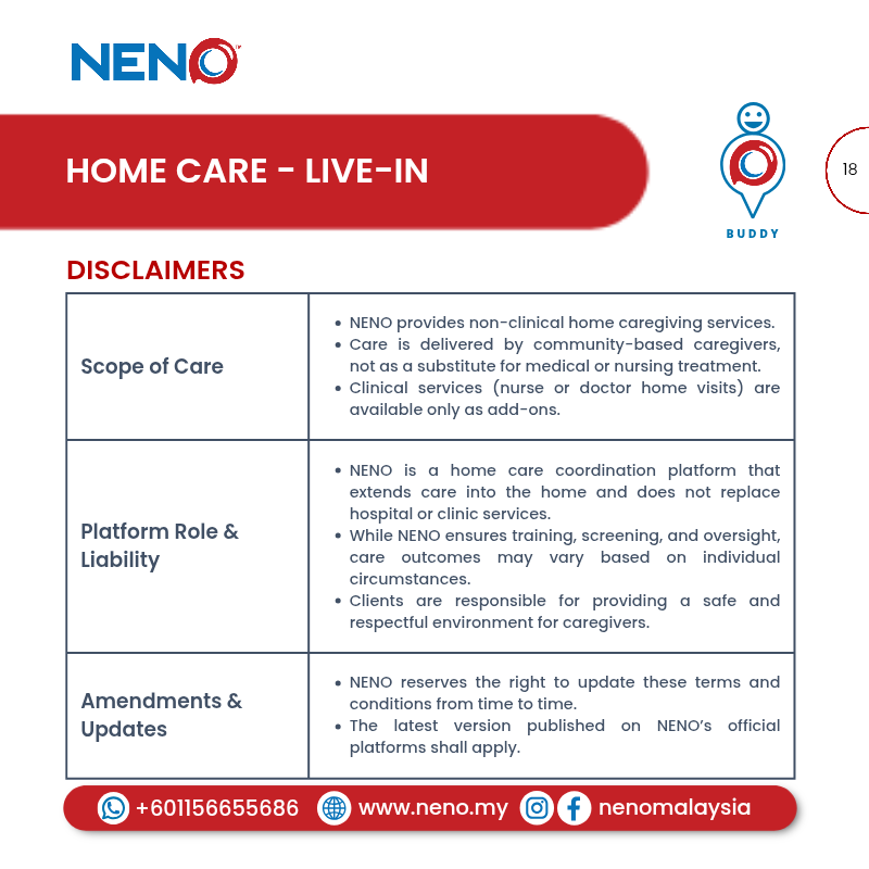 Home Care (Live-In) Service