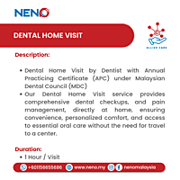 Dental Home Visit Service