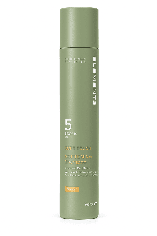 Versum Softening Shampoo with 5 Oil Secrets and Ginger for soft, revitalized hair