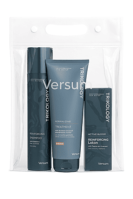 Reinforcing Kit Versum with shampoo, normalizing mask, and reinforcing drops
