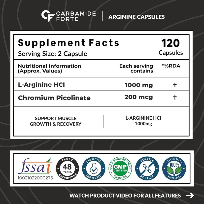 Carbamide Forte L-Arginine 180 Tabs | حمض أميني ال-ارجنين Carbamide Forte L-Arginine 180 Tabs | حمض أميني ال-ارجنين