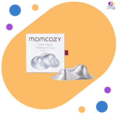 Momcozy Silver Nursing Cups