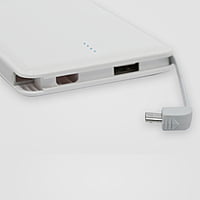 10000mAh-White Powerbank