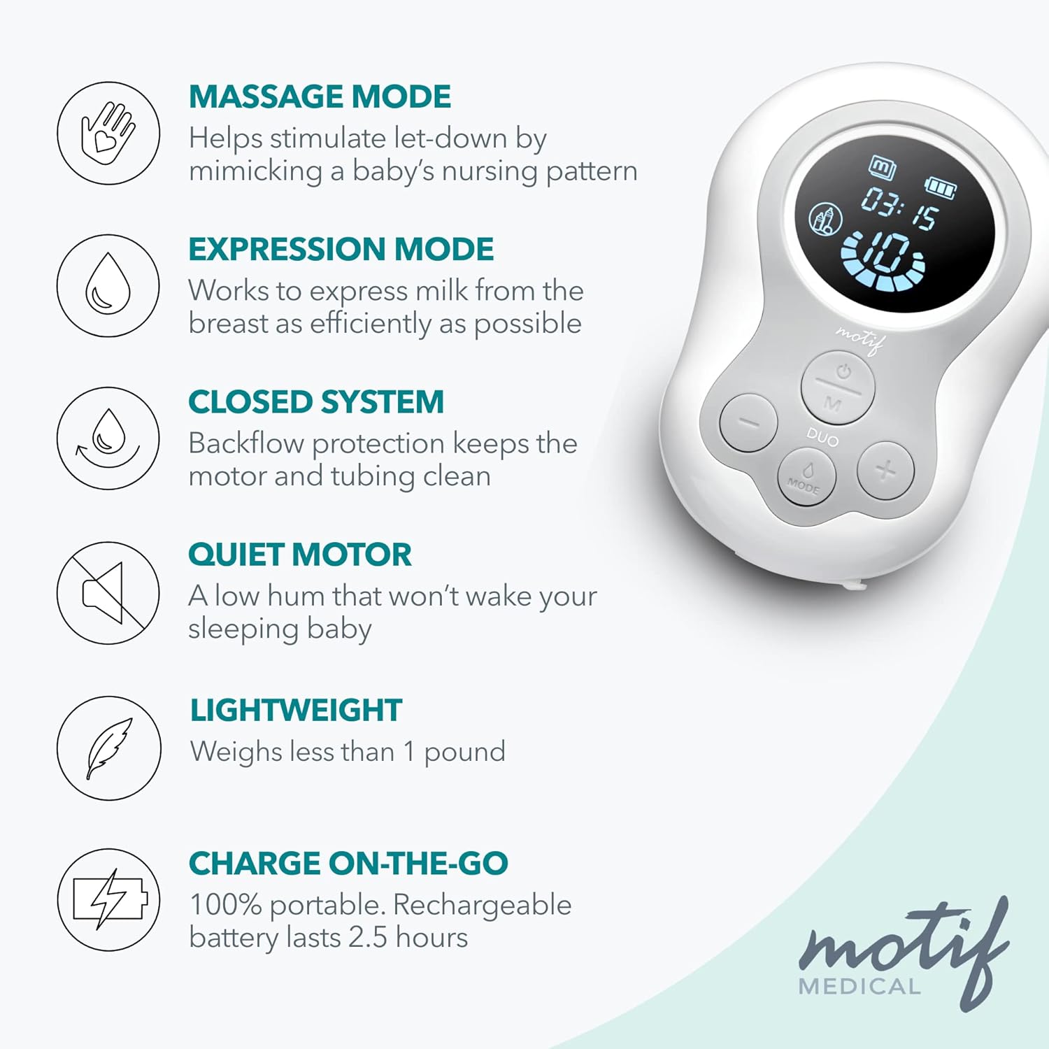 Motif Duo Breast Pump