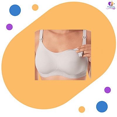 Momcozy Function - U Liquid Spandex Printed Nursing Bra with Performax™ Technology