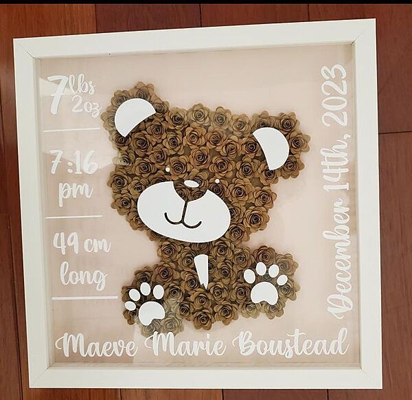 Teddy Decorative Shadowbox