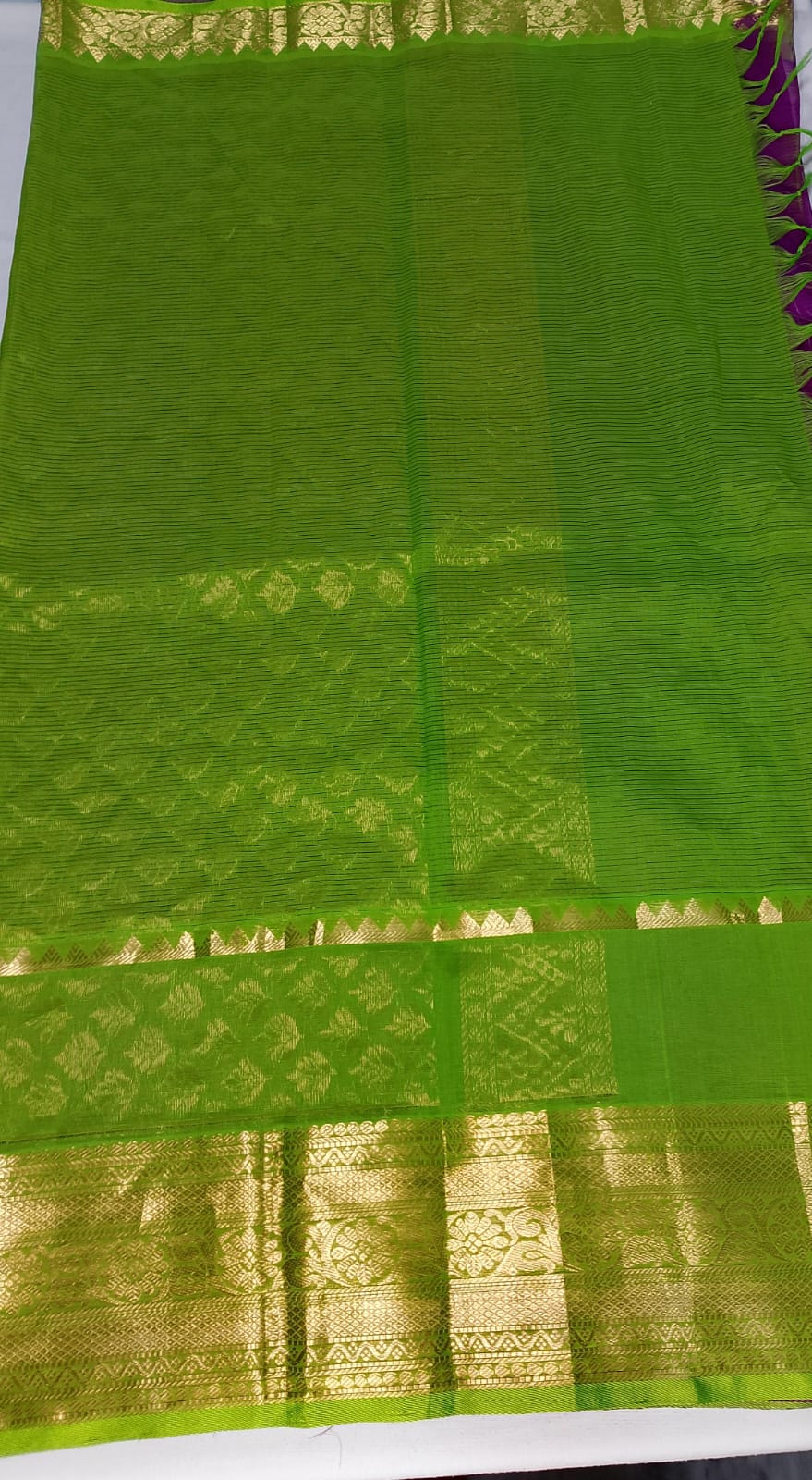 N649: Ready To Ship Beautiful Mangalagiri Saree With Stitched Embroidery Work Blouse N649: Ready To Ship Beautiful Mangalagiri Saree With Stitched Embroidery Work Blouse