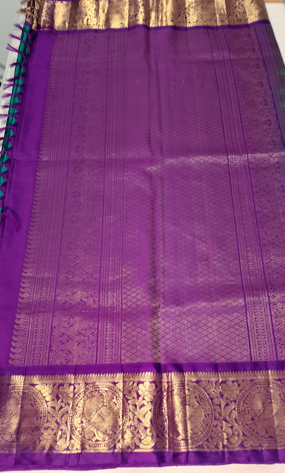 N653: Ready To Ship Beautiful Pure Kanchipattu Saree With Stitched Maggam Work Blouse N653: Ready To Ship Beautiful Pure Kanchipattu Saree With Stitched Maggam Work Blouse