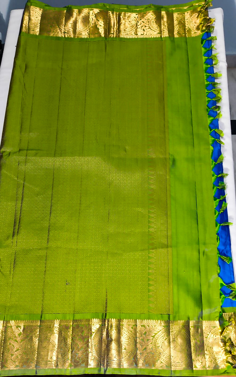 N657: Ready To Ship Beautiful Saree With Stitched Blouse