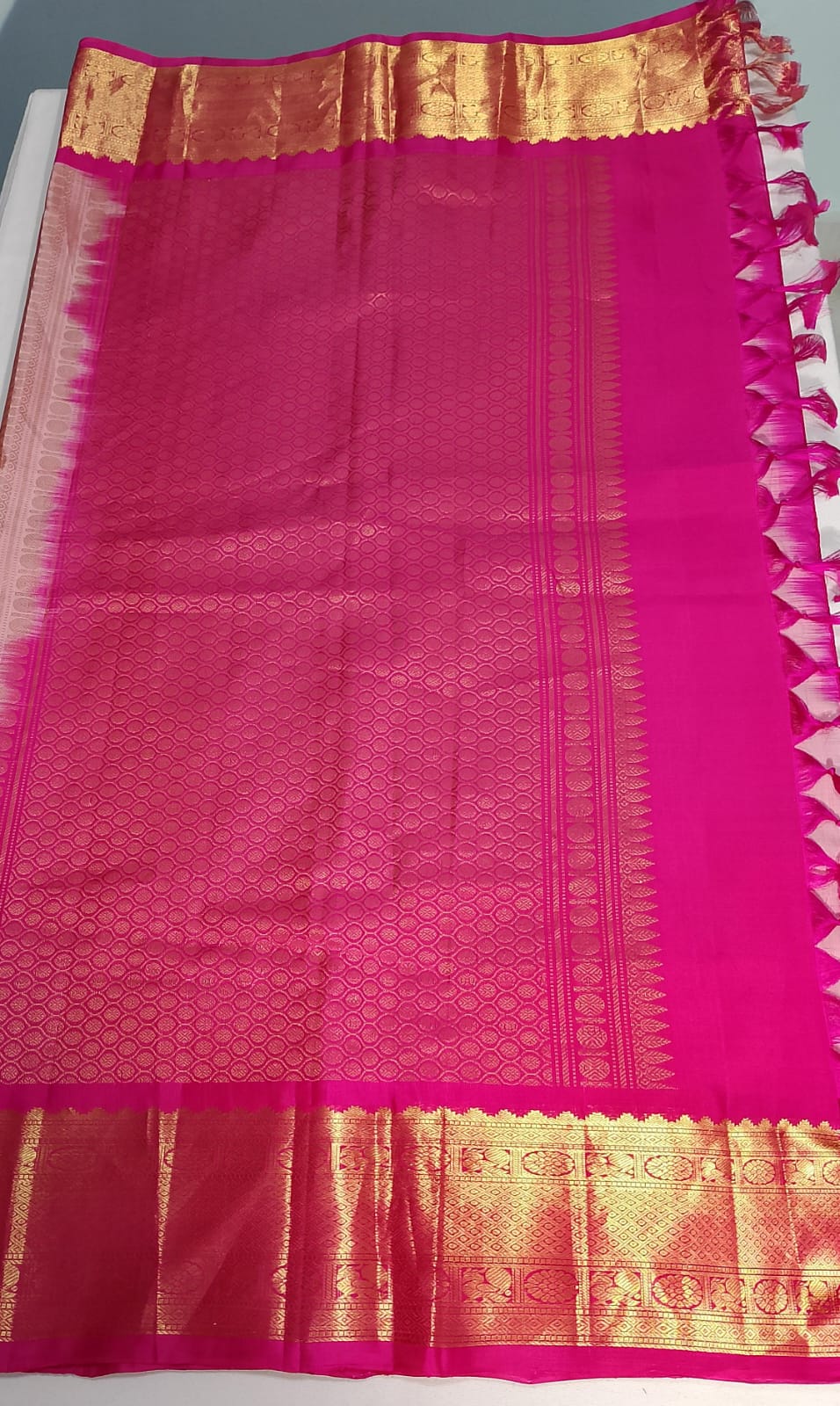 N734:Ready To Ship Beautiful Vintage Gadwal Saree With Stitched Blouse N734:Ready To Ship Beautiful Vintage Gadwal Saree With Stitched Blouse