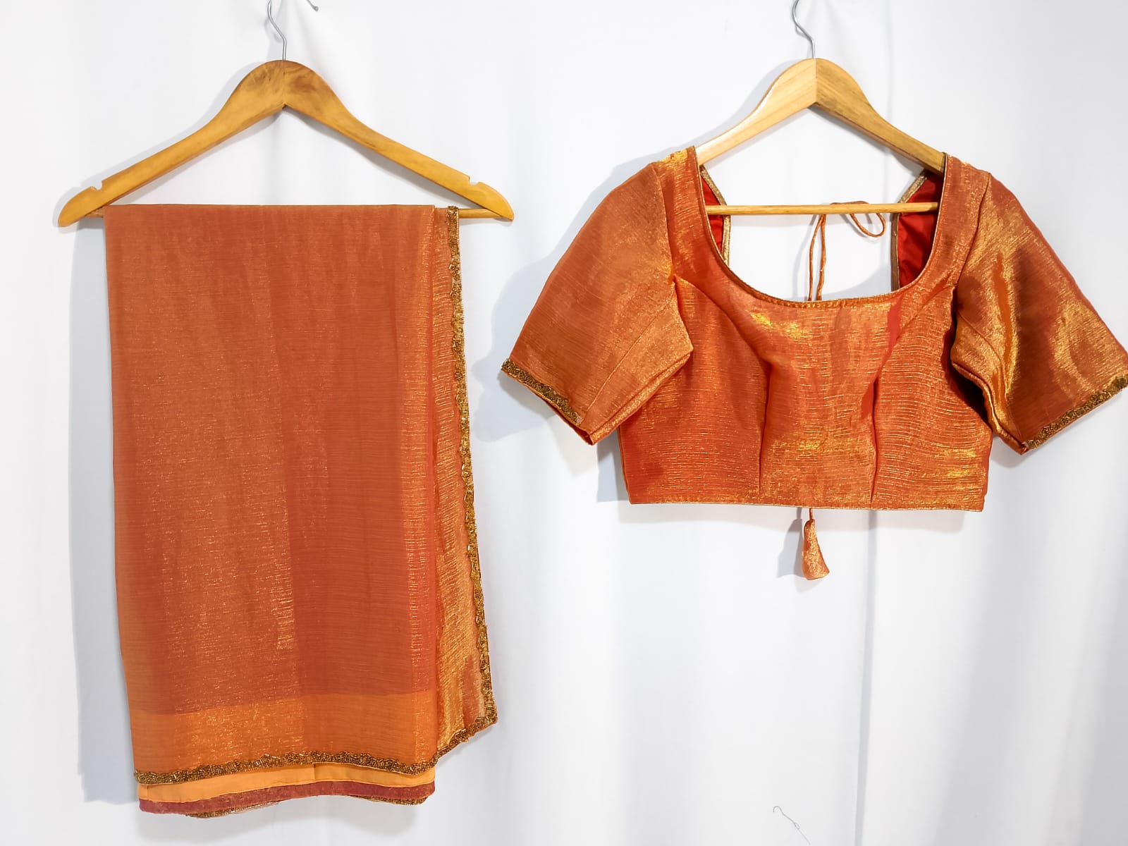 N784:Ready To Ship Beautiful Space Silk Saree With Stitched Blouse N784:Ready To Ship Beautiful Space Silk Saree With Stitched Blouse
