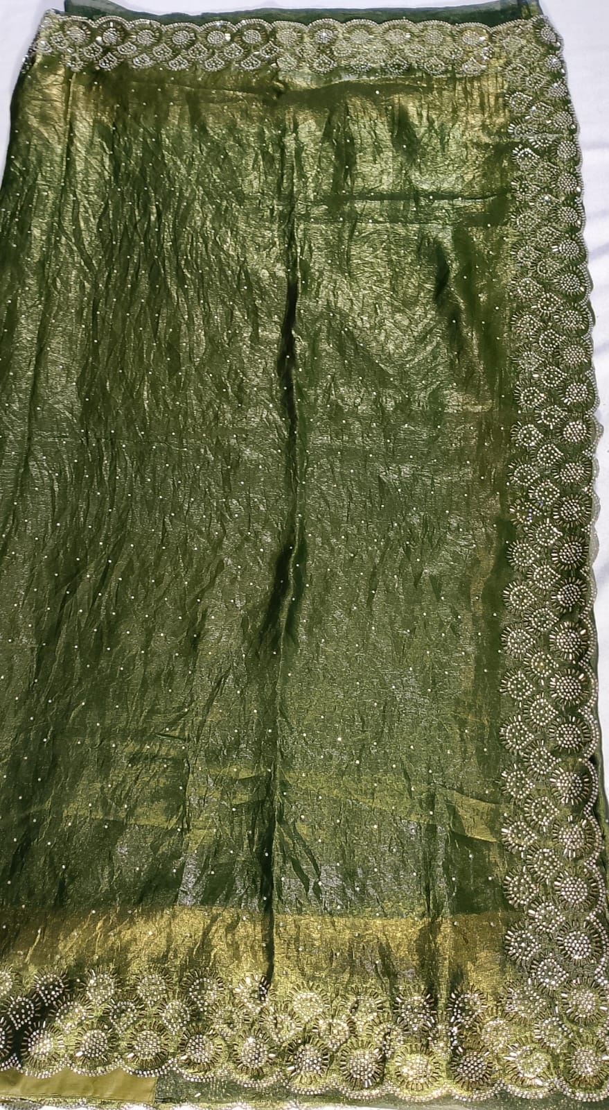 N774: Ready To Ship Beautiful Space Silk Saree With Stitched Blouse N774: Ready To Ship Beautiful Space Silk Saree With Stitched Blouse