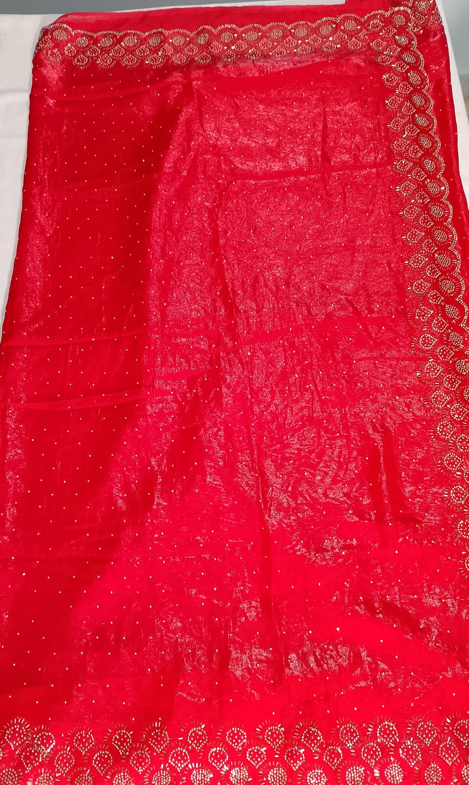 N775: Ready To Ship Beautiful Space Silk Saree With Stitched Blouse N775: Ready To Ship Beautiful Space Silk Saree With Stitched Blouse