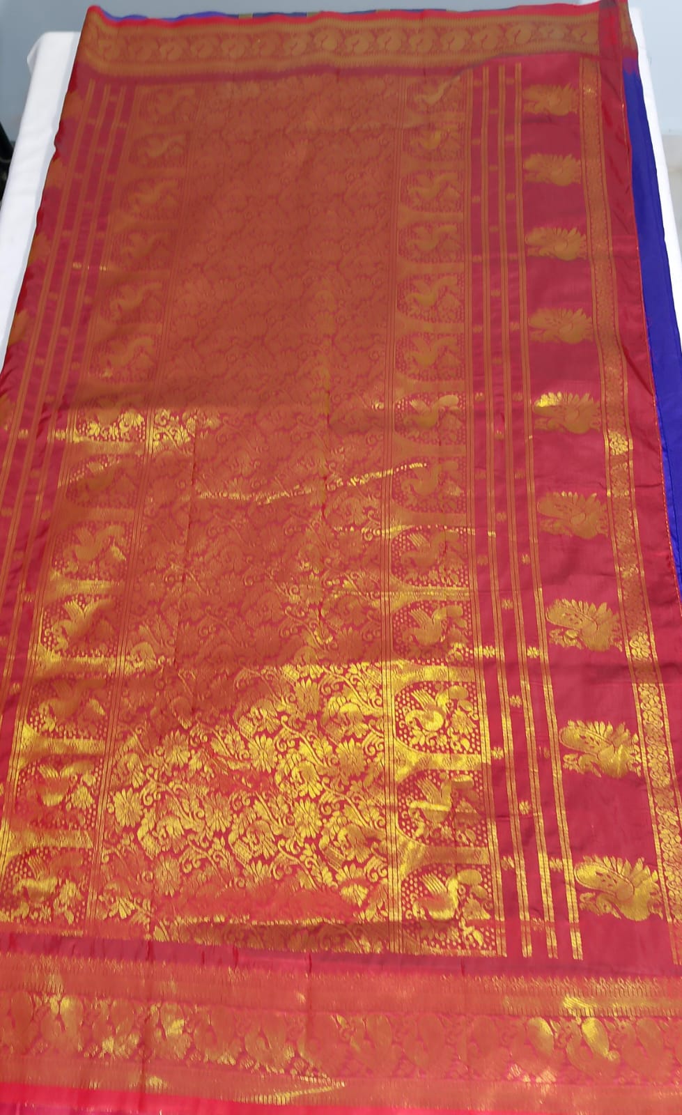N793 :Ready To Ship Beautiful Paithani Saree With Unstitched Blouse