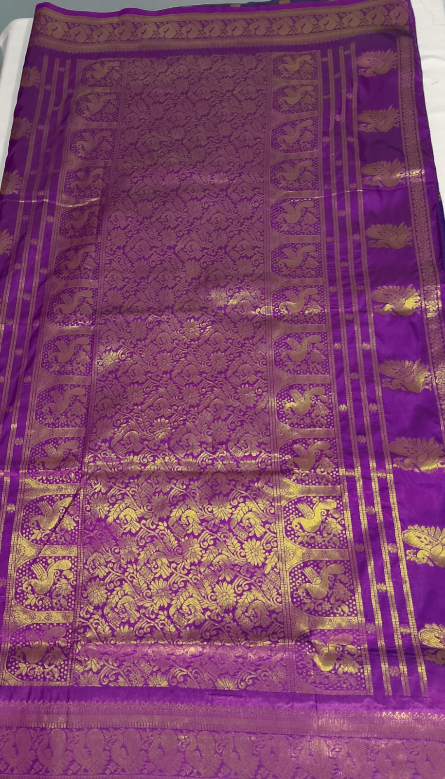 N794 :Ready To Ship Beautiful Paithani Saree With Unstitched Blouse