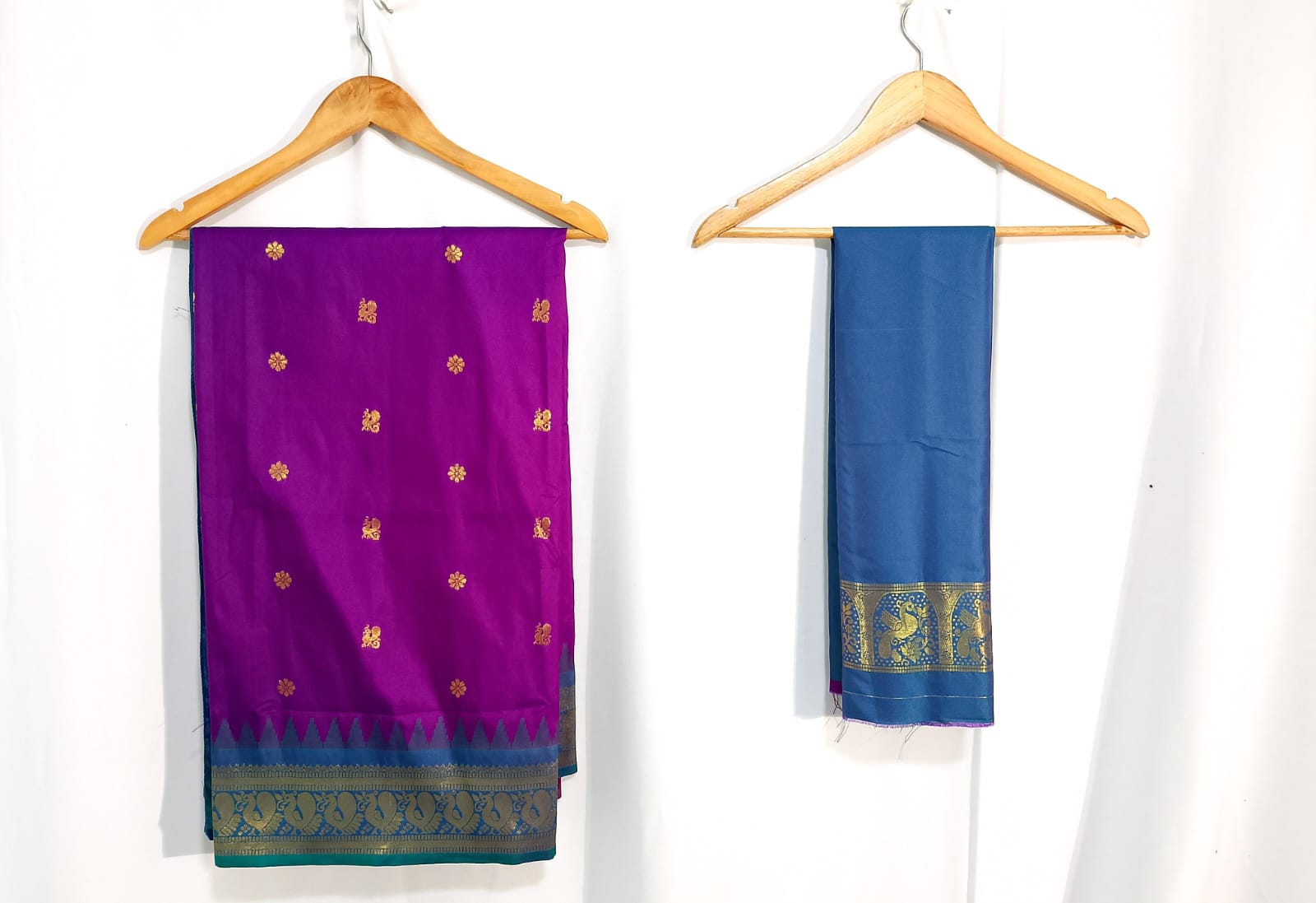 N789 :Ready To Ship Beautiful Paithani Saree With Unstitched Blouse