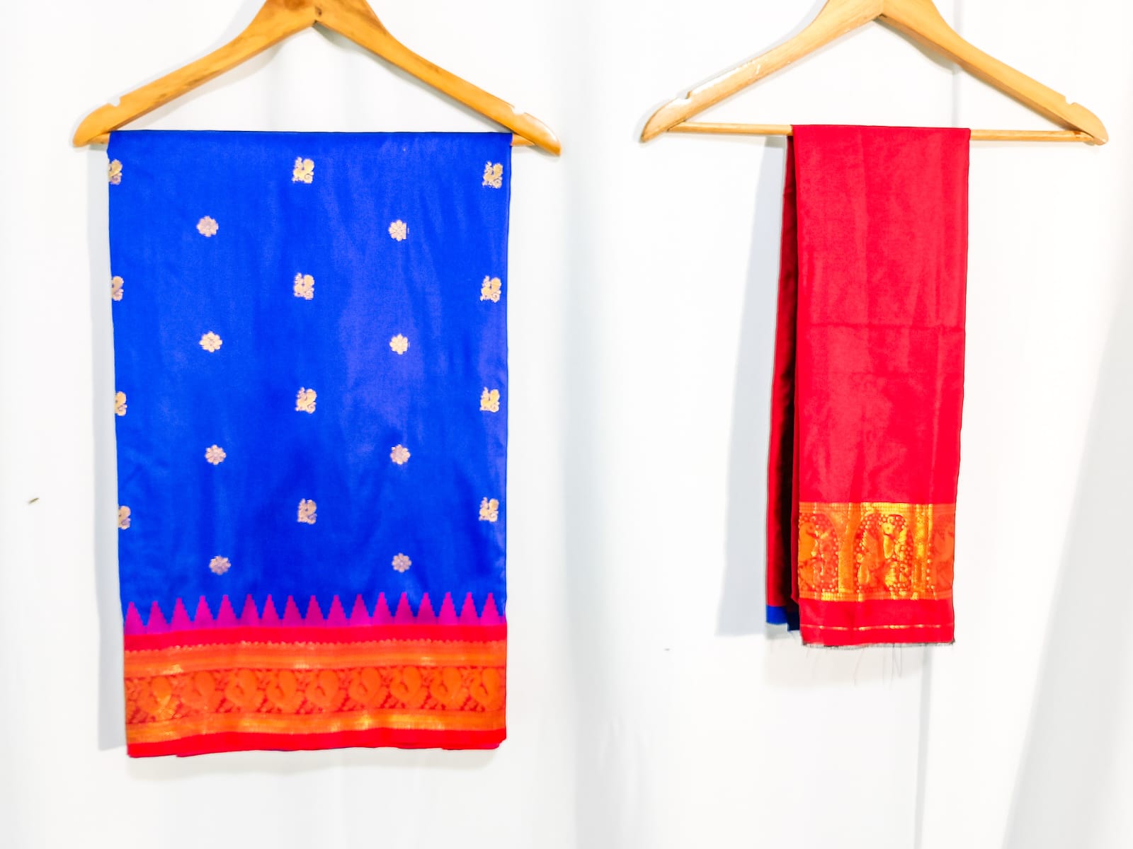 N793 :Ready To Ship Beautiful Paithani Saree With Unstitched Blouse