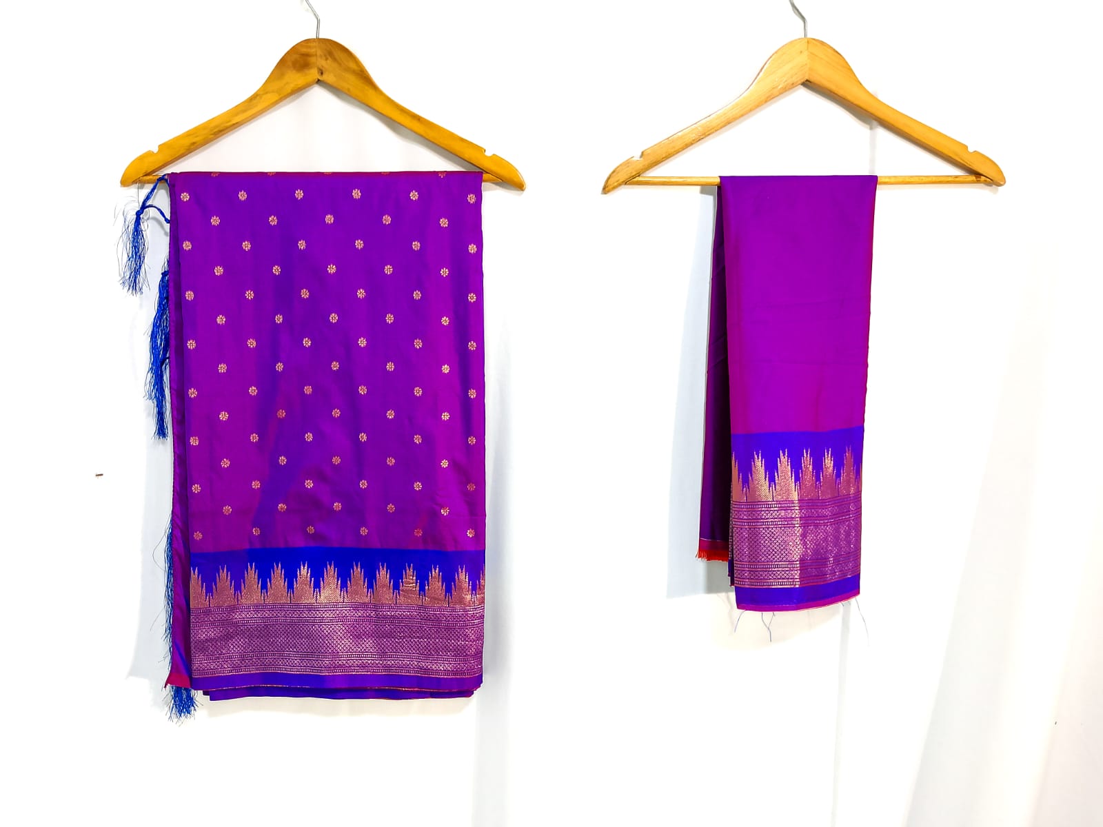 N796 :Ready To Ship Beautiful Paithani Saree With Unstitched Blouse