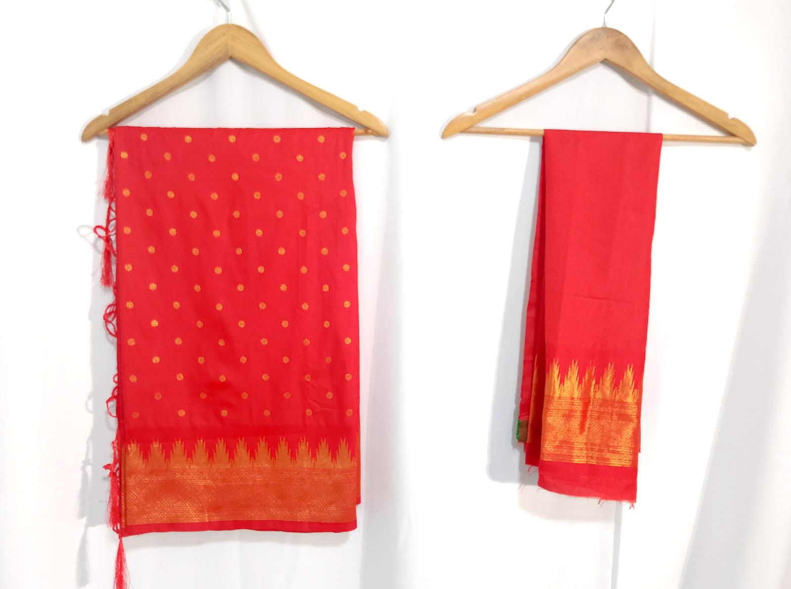 N787: Ready To Ship Beautiful Paithani Saree With Unstitched Blouse