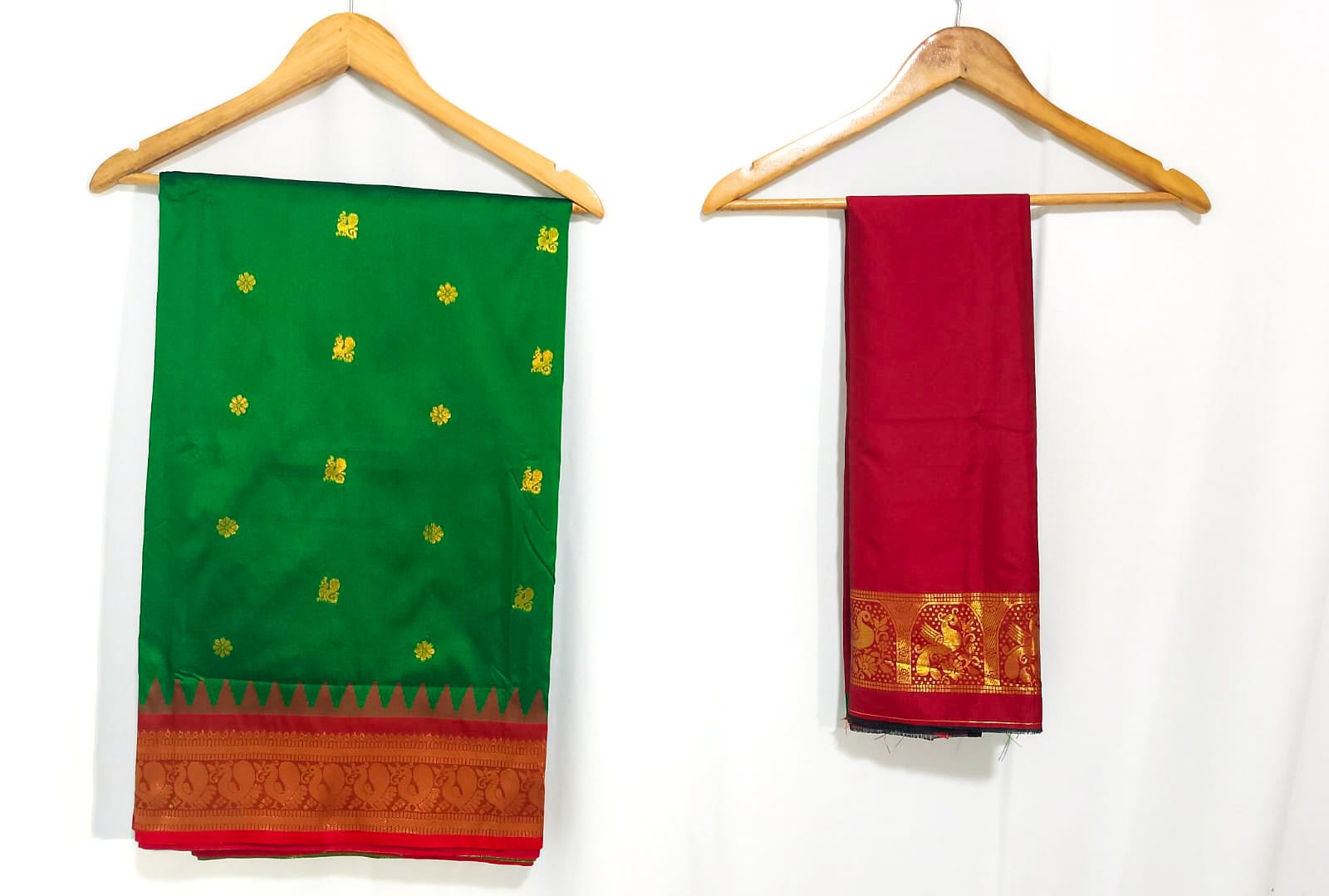 N788 :Ready To Ship Beautiful Paithani Saree With Unstitched Blouse