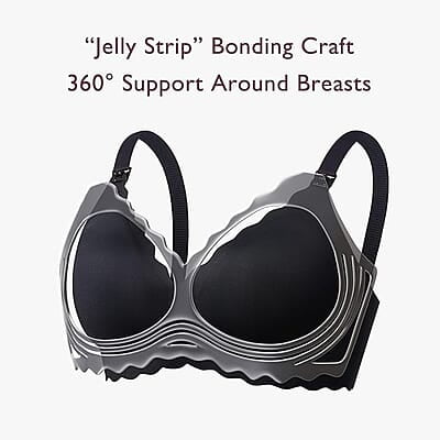 Momcozy Jelly Strip Nursing Bra YN46 