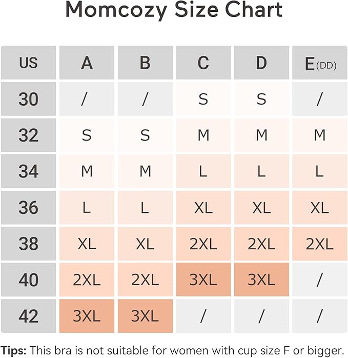 Momcozy Jelly Strip Nursing Bra YN46 