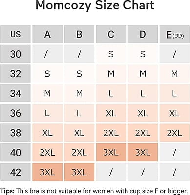Momcozy Jelly Strip Nursing Bra YN46 