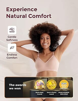 Momcozy Ultra Comfort Seamless Nursing Bra YN21
