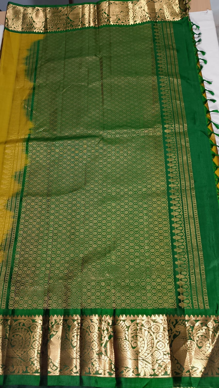 N904:Ready To Ship Beautiful Pure Kanchipattu Saree With Stitched Maggam Work Blouse N904:Ready To Ship Beautiful Pure Kanchipattu Saree With Stitched Maggam Work Blouse