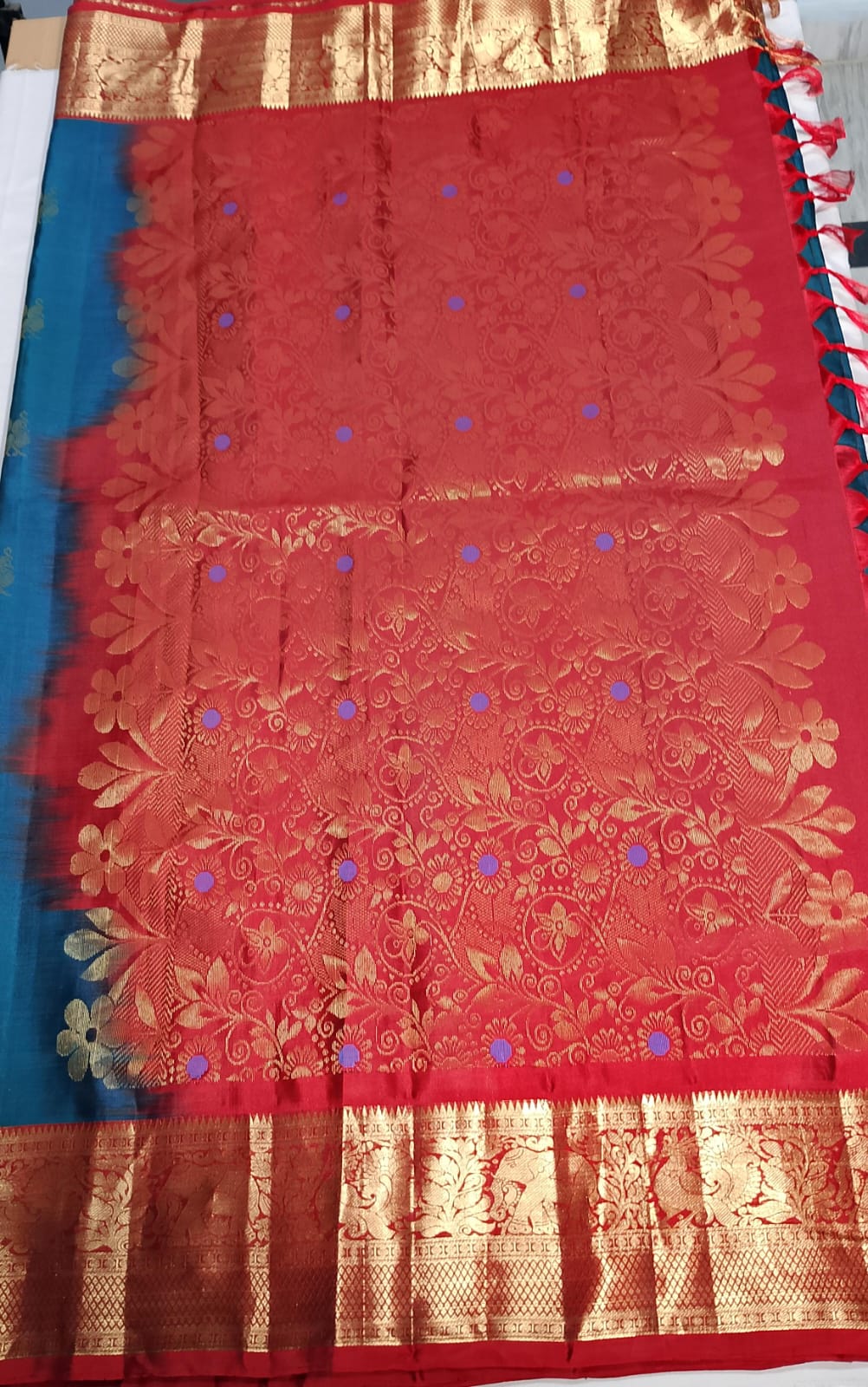 N908:Ready To Ship Beautiful Pure Kanchipattu Saree With Stitched Maggam Work Blouse N908:Ready To Ship Beautiful Pure Kanchipattu Saree With Stitched Maggam Work Blouse