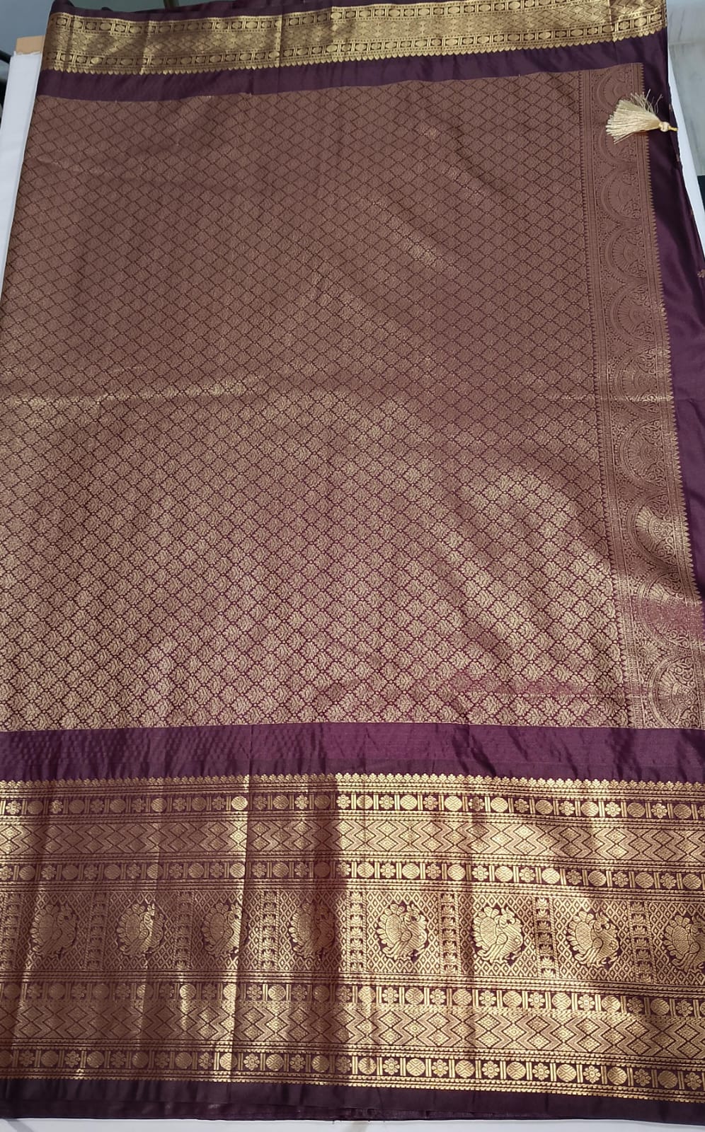 N953:Ready To Ship Beautiful Vintage Gadwal Saree With Stitched Blouse N953:Ready To Ship Beautiful Vintage Gadwal Saree With Stitched Blouse