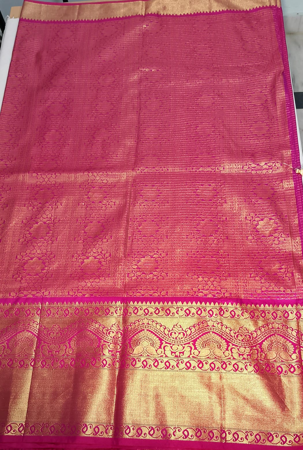 N989:Ready To Ship Beautiful Vintage Gadwal Saree With Stitched Blouse N989:Ready To Ship Beautiful Vintage Gadwal Saree With Stitched Blouse