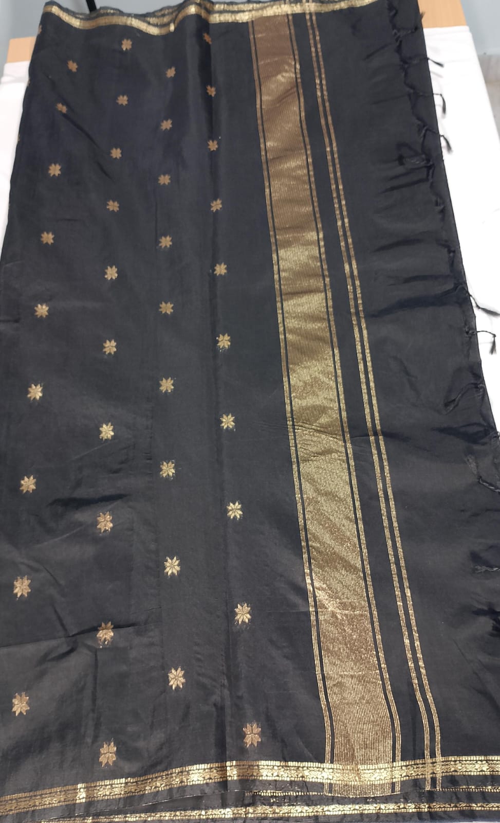 N1021: Ready To Ship Beautiful Cotton Silk Saree With Stitched Blouse N1021: Ready To Ship Beautiful Cotton Silk Saree With Stitched Blouse
