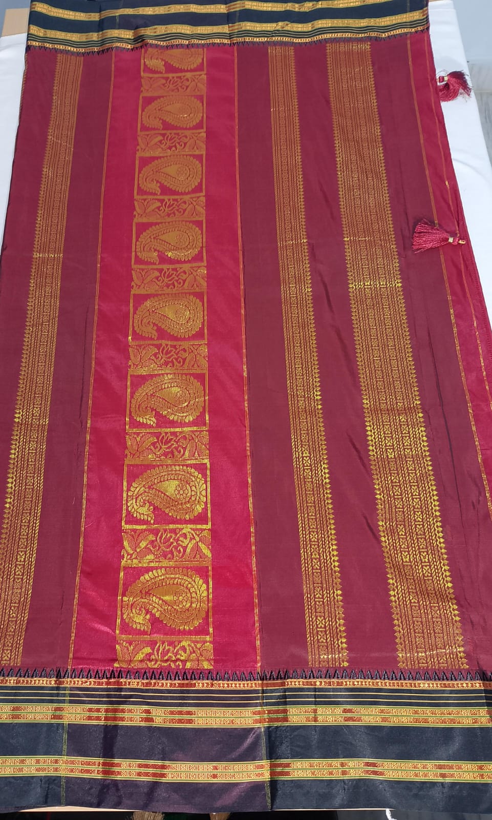 N1036: Ready To Ship Beautiful Narayanpet Silk Saree With Stitched Blouse N1036: Ready To Ship Beautiful Narayanpet Silk Saree With Stitched Blouse