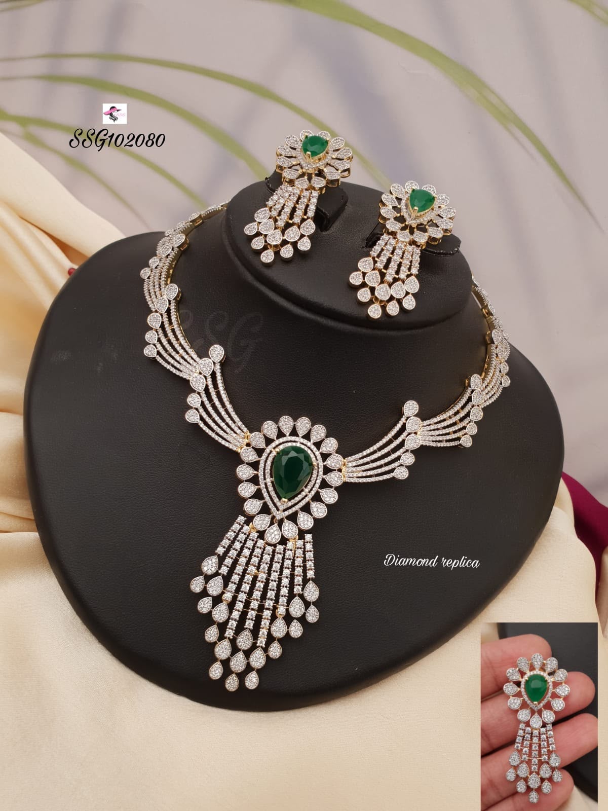 H62: Ready To Ship Beautiful Necklace Set