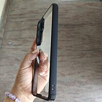 Black Border Clear Case