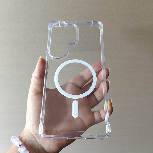 Clear Side Bumper Magsafe Case