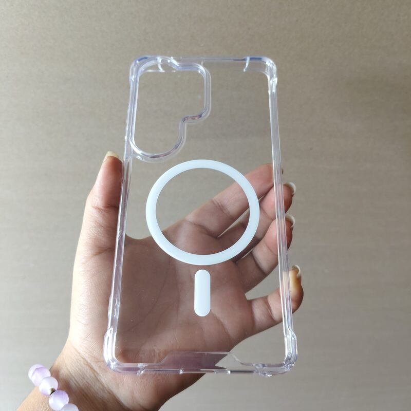 Clear Side Bumper Magsafe Case