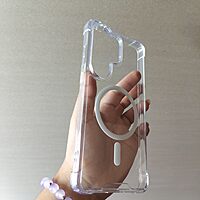 Clear Side Bumper Magsafe Case